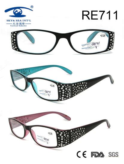 China New Fashion Pearl Decorate Women Reading Glasses Women Re711