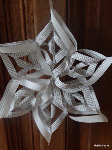 Origami Flocon De Neige Le Blog De EVELYNE