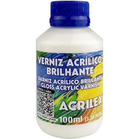 Verniz Acrílico Brilhante 100ml Acrilex Shopee Brasil