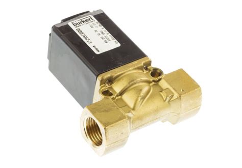 Burkert Solenoid Valve Port S Nc V Ac Dc In Rs