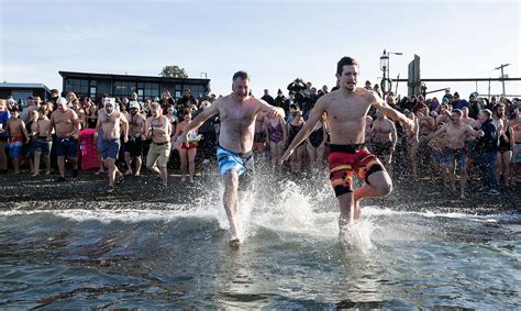 Edmonds Polar Bear Plunge 2024 Matty Shellie