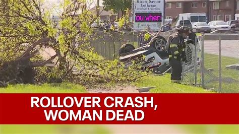 Crash On Milwaukee S North Side Woman Dead Fox6 News Milwaukee Youtube