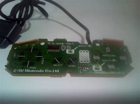 Controle Original Para Super Nintendo Somente A Placa Mercadolivre