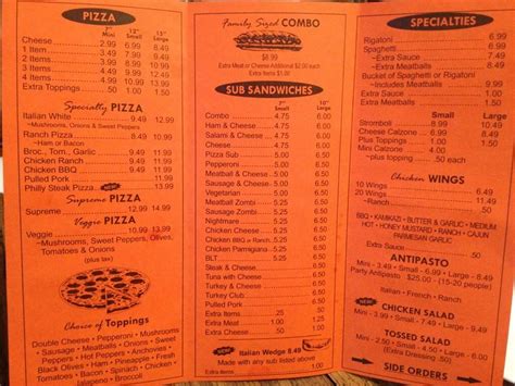 Mama Mia's Pizzeria Menu, Menu for Mama Mia's Pizzeria, Erie, Erie ...