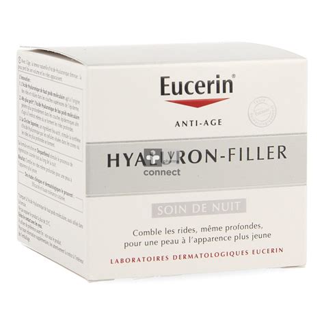 Eucerin Hyaluron Filler Crème de Nuit Anti Rides 50 ml