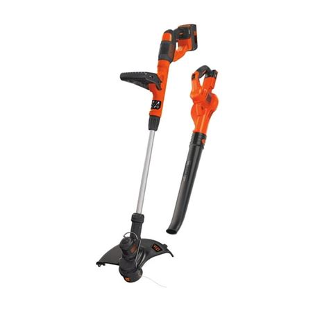 Black Decker Lcc340c 40v Max Lithium Ion Cordless String Trimmer And Sweeper Combo Kit Walmart