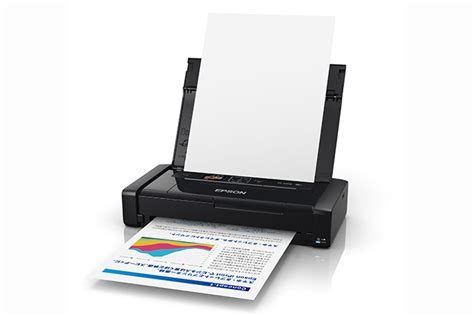 C11ce05505 Epson Workforce Wf 100 Wireless Portable Printer Inkjet Printers Printers For