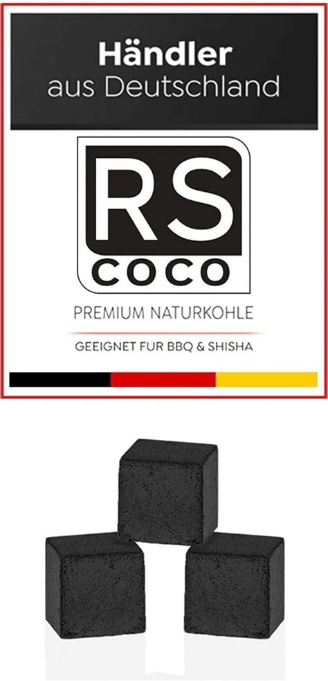 RS COCO 26er 1KG Kohle Ice Cube Shisha