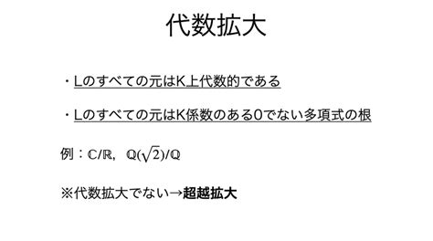 書記が数学やるだけ 733 代数拡大｜writer Rinka