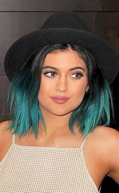 Blues Back From Kylie Jenners Hair Evolution E News