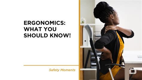 Ergonomics What You Should Know CBRE DIRECT LINE