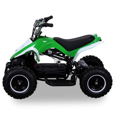 Quad électrique Python 800W blanc et vert LesTendances fr