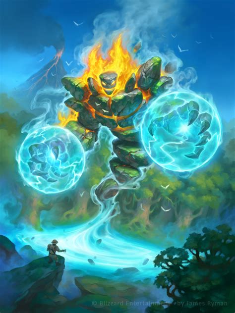 Hearthstone Animus Storm Elemental By Namesjames On Deviantart