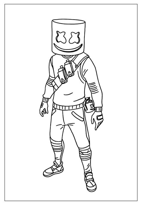 Desenhos De Fortnite Para Colorir E Pintar Tudo Para Colorir