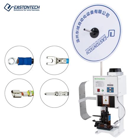 Eastontech Ew Semi Auto Wire Cable Crimping Reel Terminal Machine