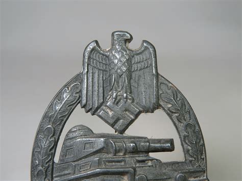 Panzer Assault Badge Herman Aurich Silver Grade