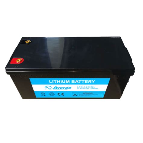 Averge 2 56kwh Lifep04 24100l 100ah 25 6v Bt Lithium Ion Battery Redstone Technologies