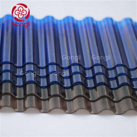 Greenhouse Skylight Polycarbonate Sheet PC Corrugated Roof Sheet