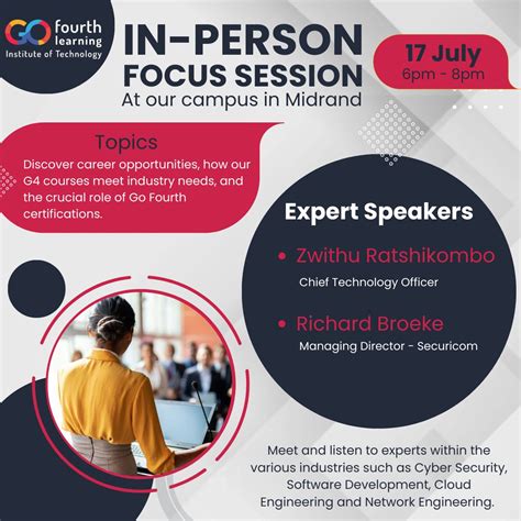 fourth learning  linkedin focussession itcareers gofourth