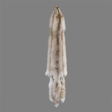 Glacier Wear Premium Label Saga Shadow Fox Pelt Palomino Frost