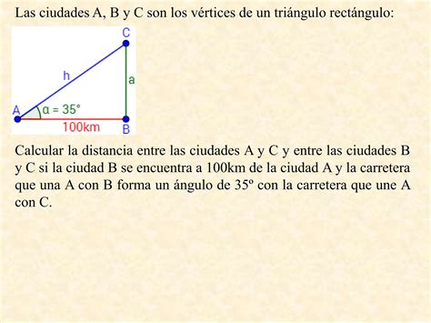 Razones Trigonom Tricas Seno Coseno Tangente Ppt