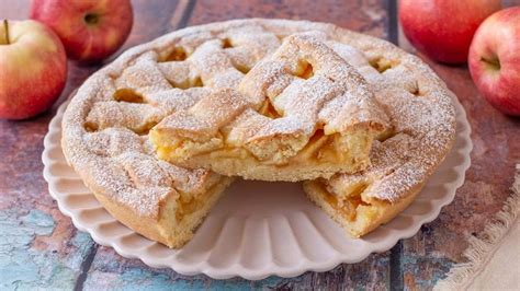 Crostata Di Mele Ricetta Fatto In Casa Da Benedetta