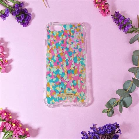 Rainy Dots Iphonecase Handmadecase Handpaintedcase Fundahechaamano