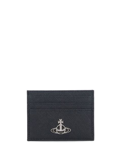 Vivienne Westwood Flat Card Holder Black Farfetch