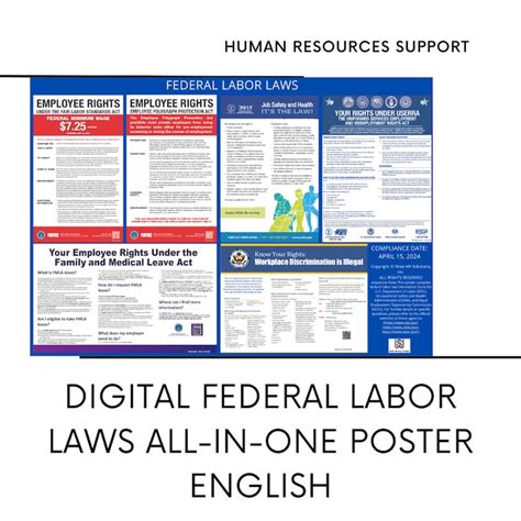 2024 Federal Labor Law Poster Electronic Labor Law Poster For Remote