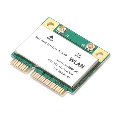 VBESTLIFE Carte Wifi PCIE Carte Sans Fil Double Bande 802 11a B G N Ac