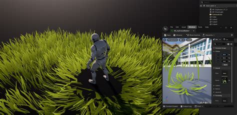 Artstation Simple Interactive Grass In Unreal Engine 5 Step By Step Guide