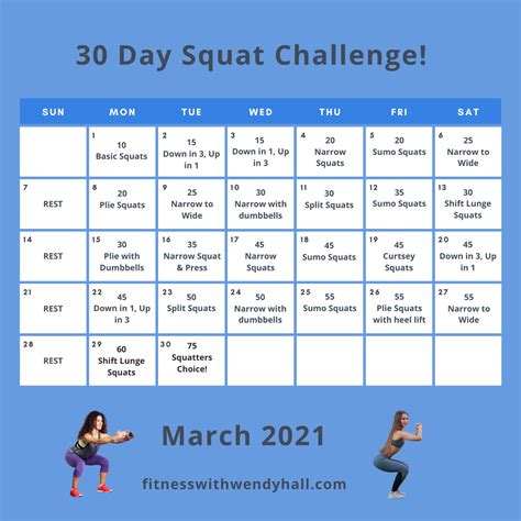 Day Squats Challenge