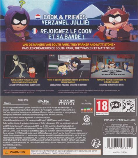 South Park The Fractured But Whole 2017 Box Cover Art Mobygames