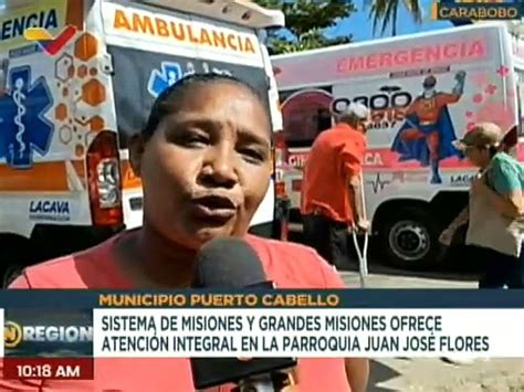 Carabobo Sistema de Misiones atiende a más de 2 mil familias de la