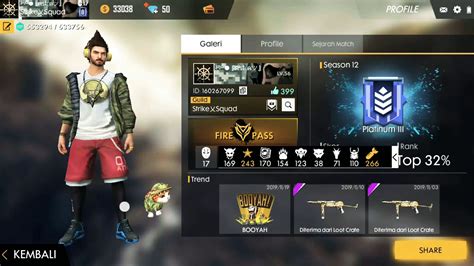 Jual Akun Free Fire Lmyan Lohh Ada Bundle Frontal Gaming Harga Bisa Cek