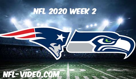 New England Patriots vs Seattle Seahawks Full Game & Highlights NFL ...