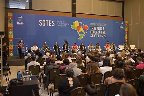 Conass Participa Do Encontro Nacional Sobre Trabalho E Educa O Na