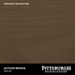 Pittsburgh Paints Stains Paramount Autumn Brown Solid Color Deck