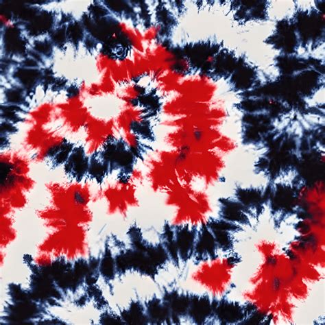 Red White And Blue Tie Dye Graphic · Creative Fabrica