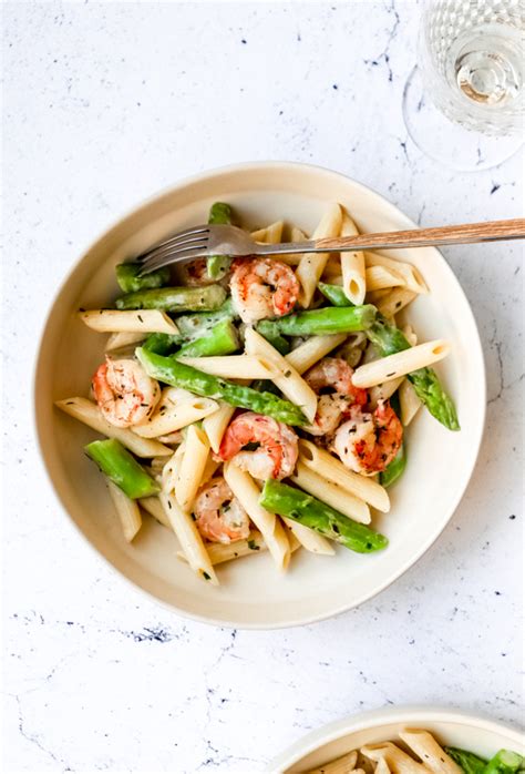 Penne Met Scampi En Asperges As Cooked By Ginger