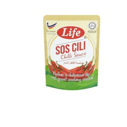 LIFE SOS CILI PACK 1KG LIFE CHILLI SAUCE POUCH 1KG Lazada