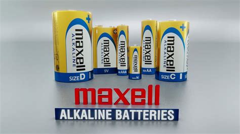 Maxell Alkaline Batteries Youtube