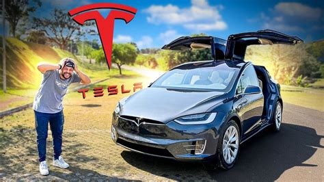 PRIMEIRA VEZ QUE VI UM TESLA MODEL X Danilo Crespo YouTube