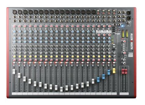 Allen Heath Zed Fx Channel Mixer With Usb And Effects