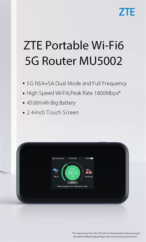 Zte Portable Router Mu G