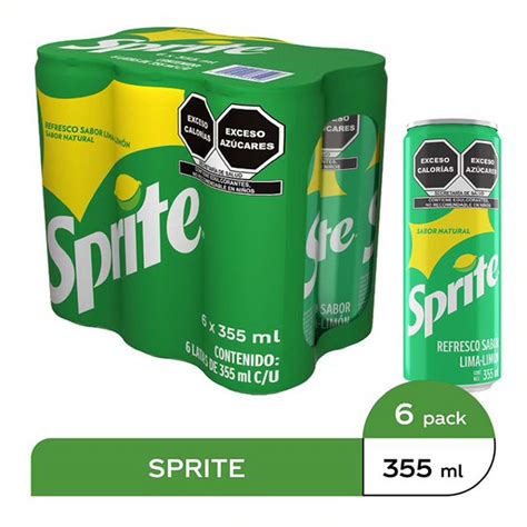 Refresco Sprite Sabor Lima Lim N Pack Lata Ml Soriana