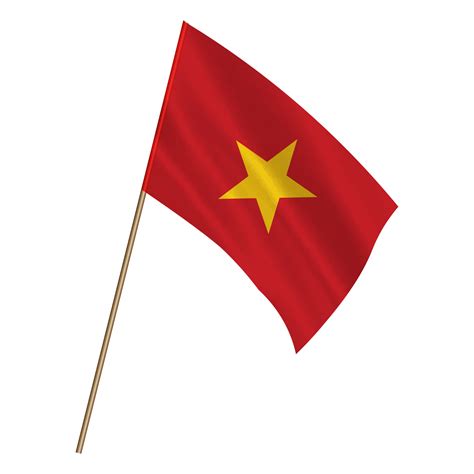 Isolated national flag of Vietnam 23636352 PNG