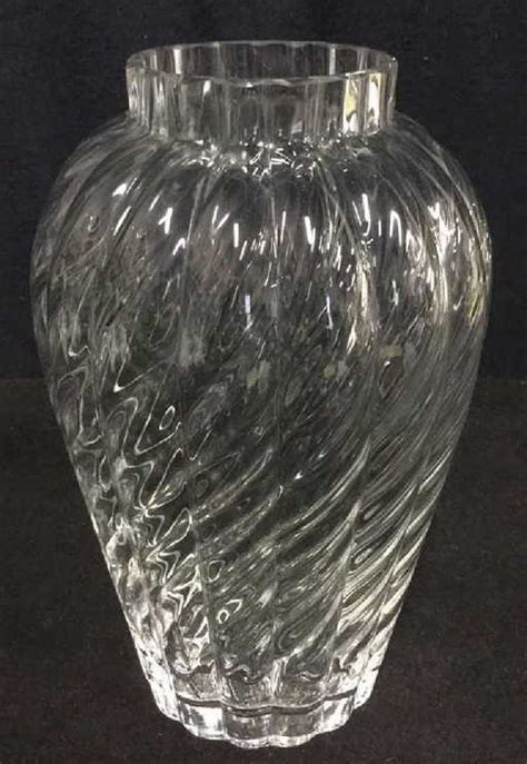 Vintage Tiffany And Co Oriental Crystal Vase