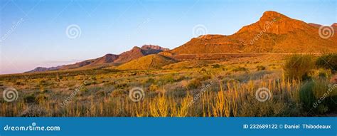 El Paso Mountain Sunrise stock photo. Image of united - 232689122