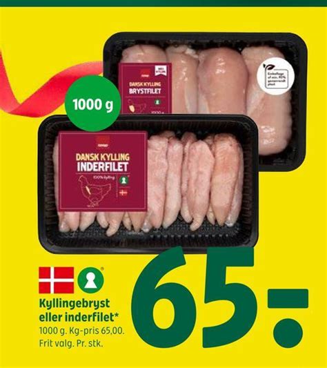 Kyllingebryst Eller Inderfilet Tilbud Hos Coop